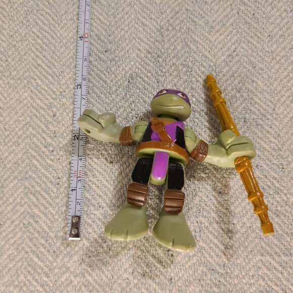 2015 TMNT Donatello figurine toy half shell heroes - Picture 6 of 6